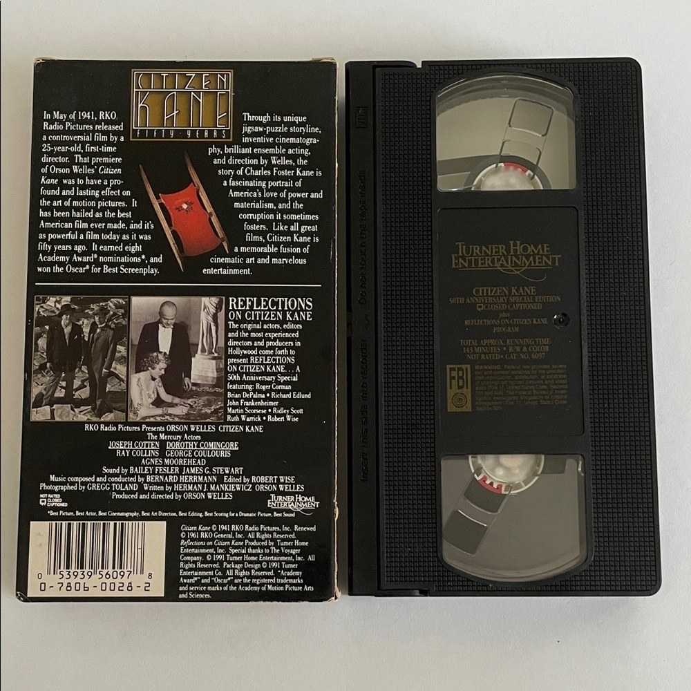 Classic Movie VHS Collection: Doctor Zhivago, Citizen Kane, The Quiet Man... - Picture 2 of 9